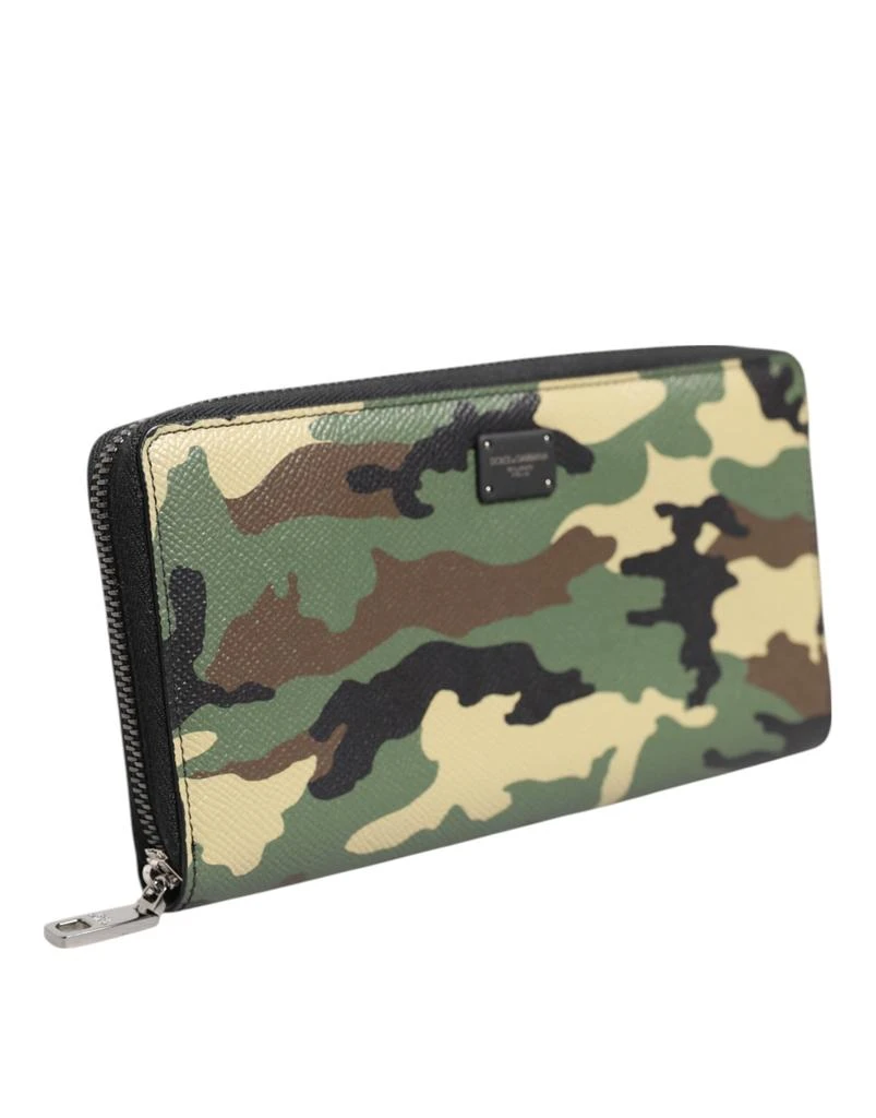 Dolce
Gabbana Camouflage Logo Zip Around Continental Men
s Wallet 2
