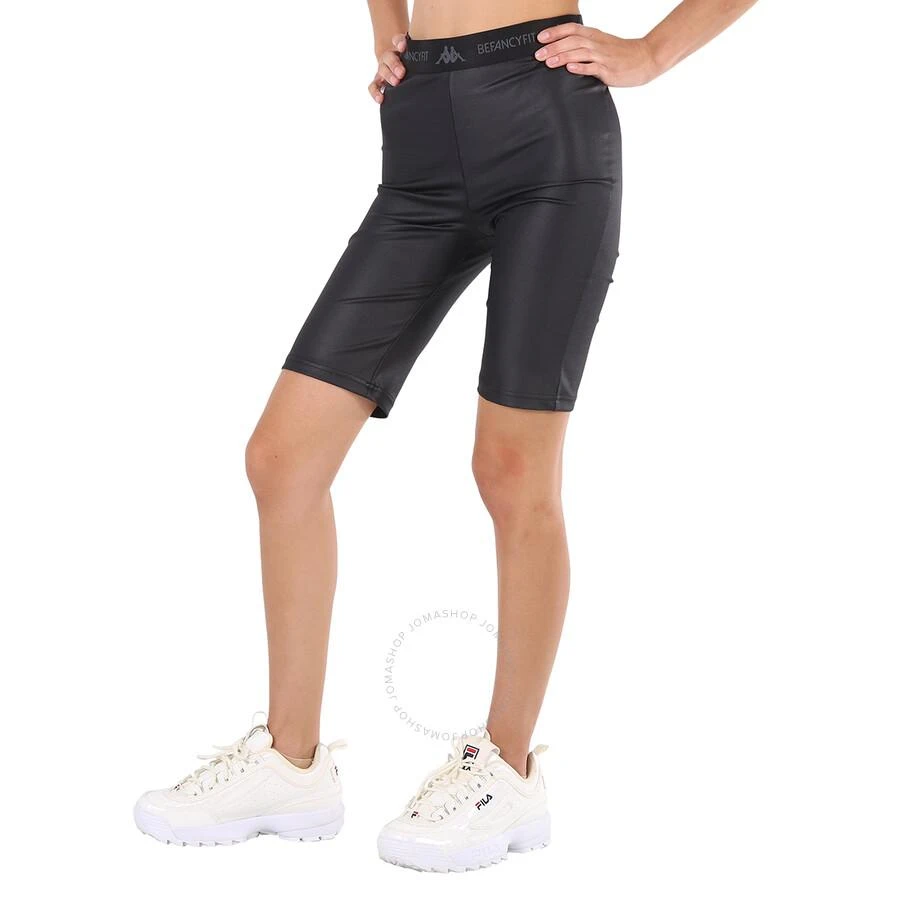 Kappa Black Befancyfit Bunny Stretch Biker Shorts 3