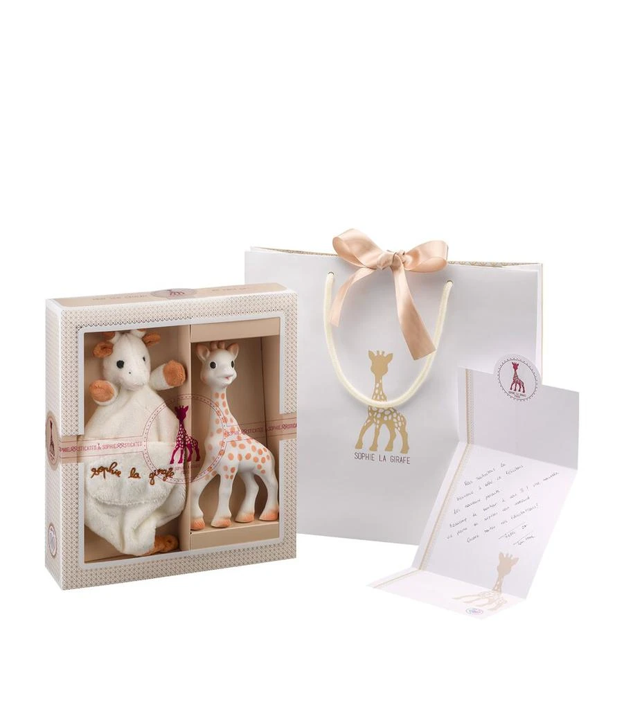 Sophie la Girafe Sophie Comforter And Teething Toy Set 3