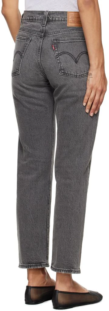 Levi's Gray Wedgie Straight Fit Jeans 3