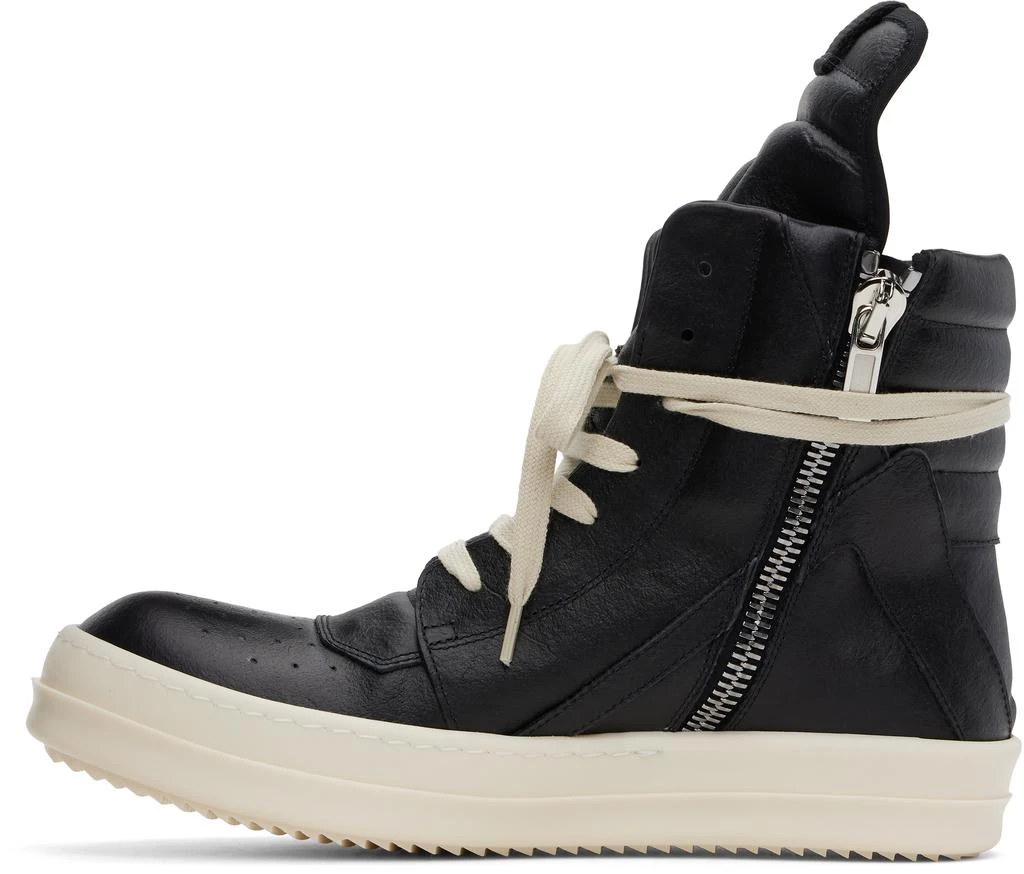 Rick Owens Black Hollywood Geobasket Sneakers 3