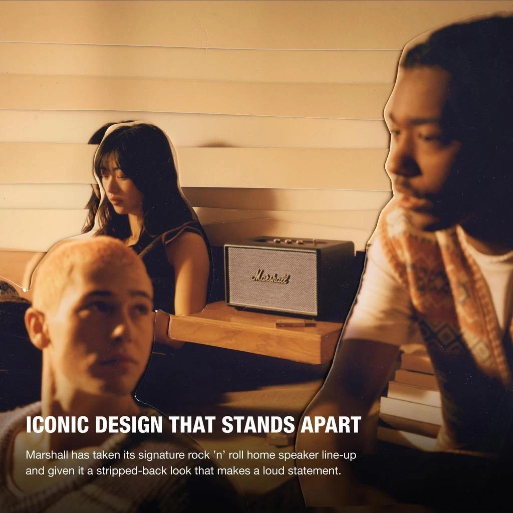 Marshall Marshall Acton III Bluetooth Home Speaker, Black 5