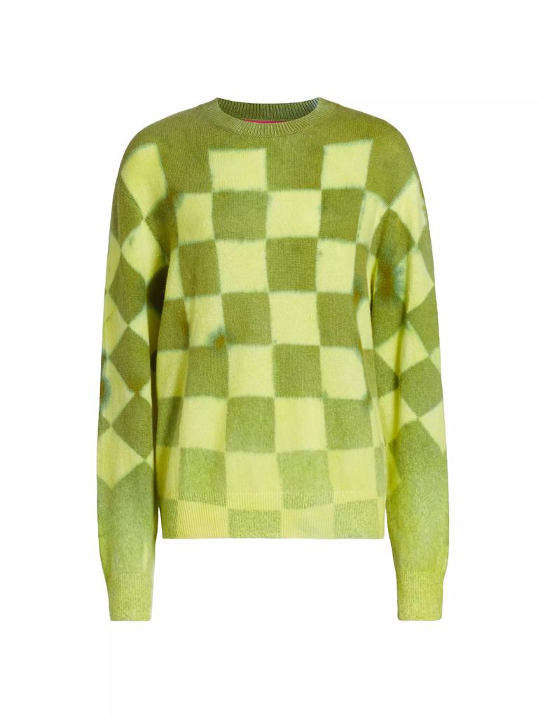 The Elder Statesman Chess Tranquility Cashmere Sweater