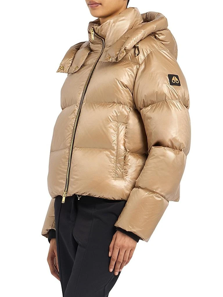 Moose Knuckles Moonstone Gold Down Jacket 4
