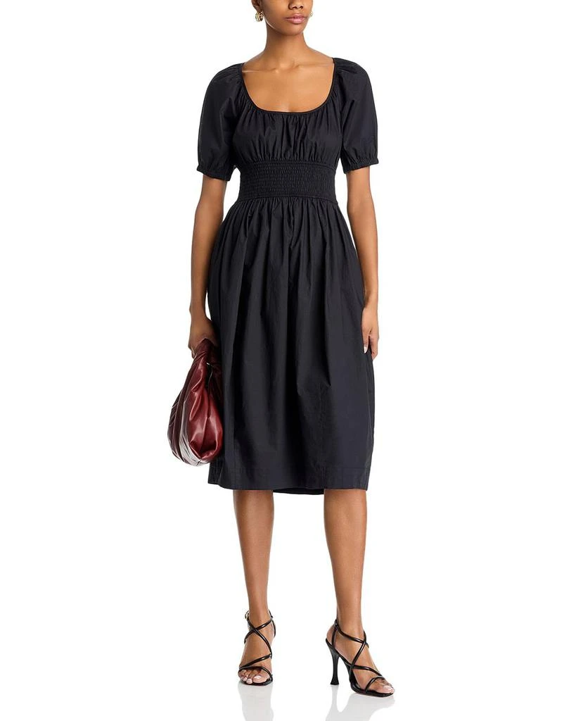 Steve Madden Alaria Smocked Poplin Waist Dress 2