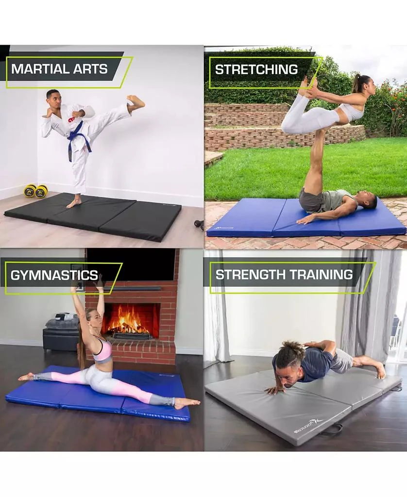 ProsourceFit Tri-Fold Folding Exercise Mat 2