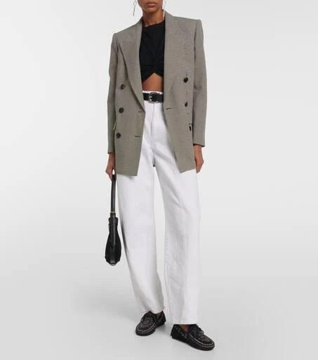 Isabel Marant Freen embellished suede moccasins 2