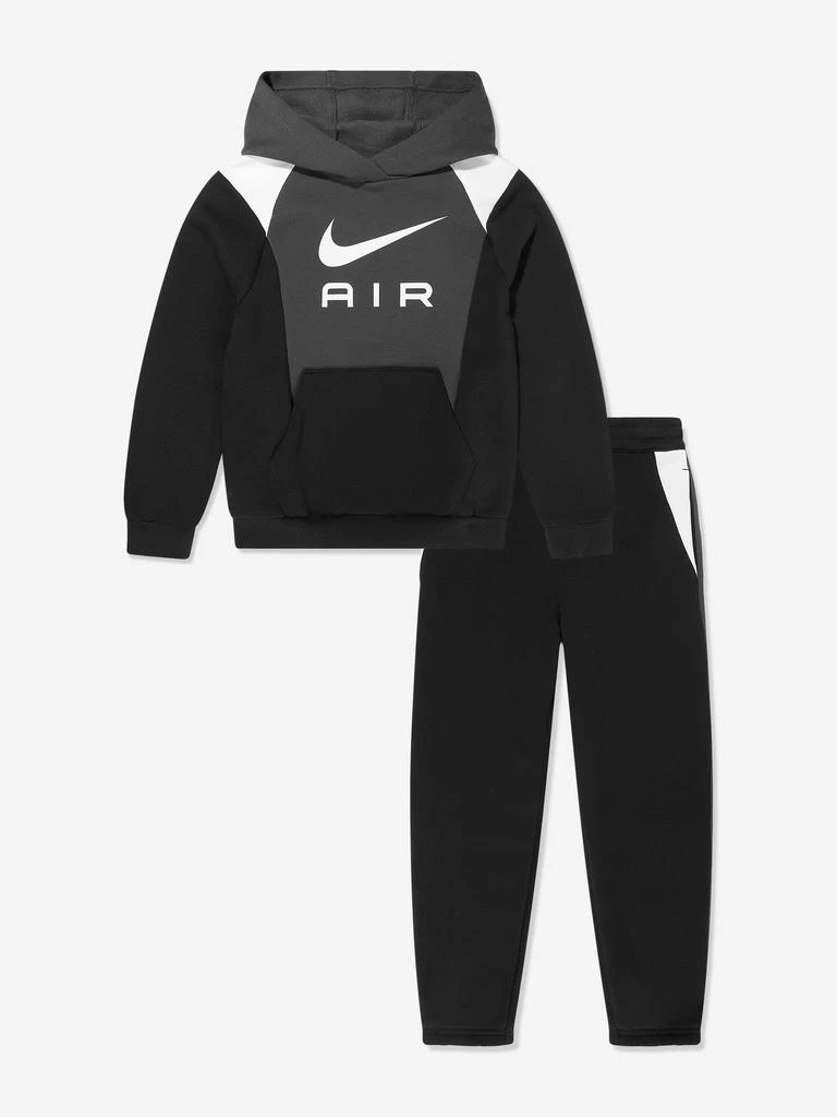 Shop Nike Boys Air Fleece Tracksuit in Black on Sale at