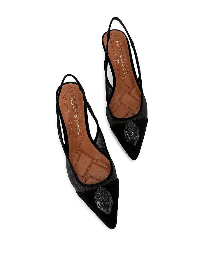 Kurt Geiger Women's Belgravia Mesh Slingback Pumps 3