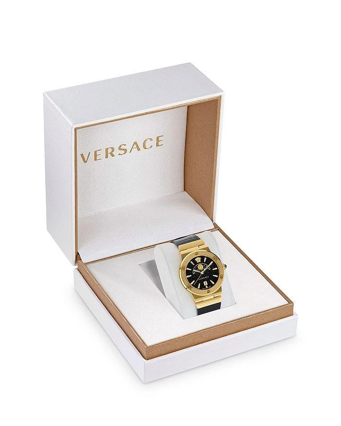 Versace Greca Logo Moonphase Watch, 38mm 5
