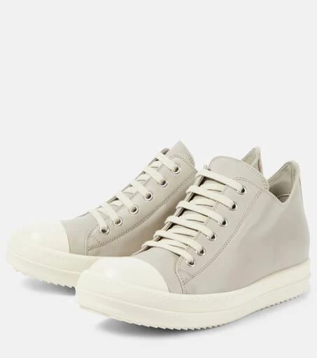 Rick Owens Leather low-top sneakers 5