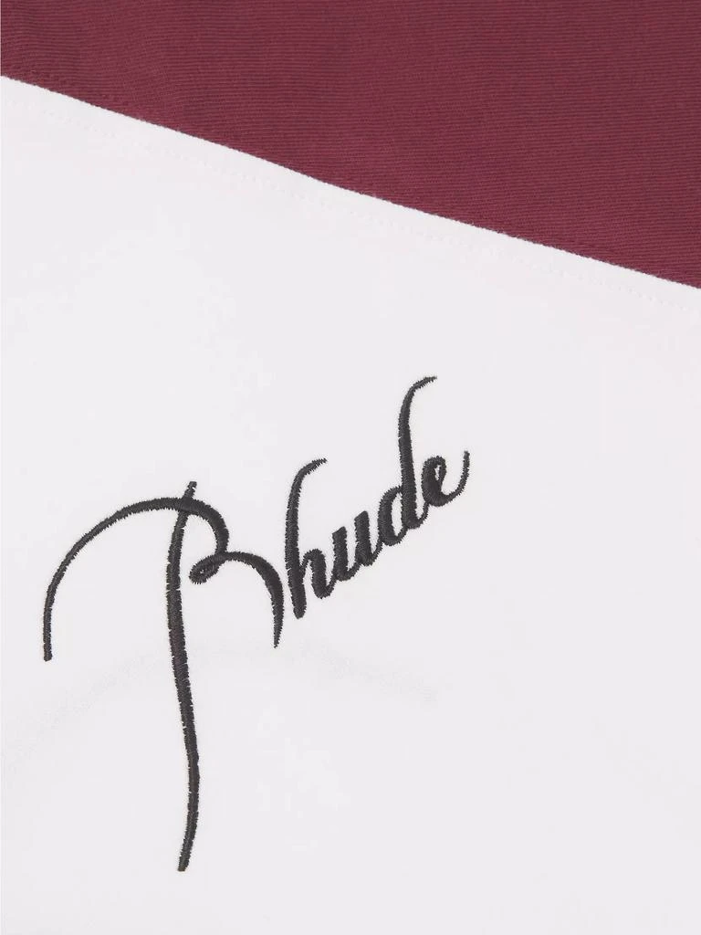 Rhude Logo Cotton Raglan T-Shirt 6