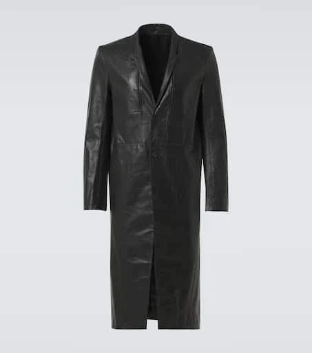 Rick Owens Leather coat 1
