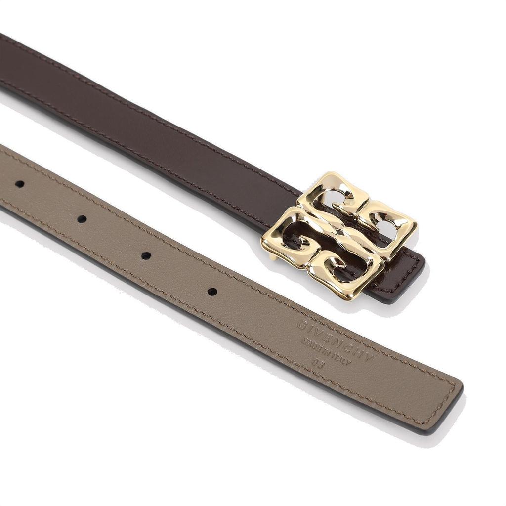 Givenchy 4G Liquid Reversible Belt In Leather