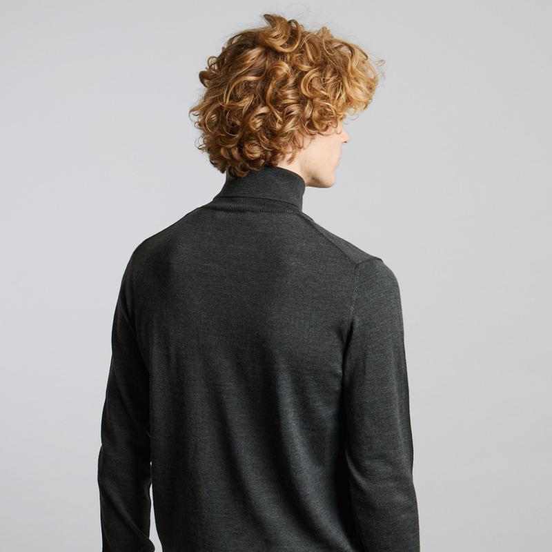 L'Exception Paris Merino wool turtleneck jumper Khaki L'EXCEPTION PARIS