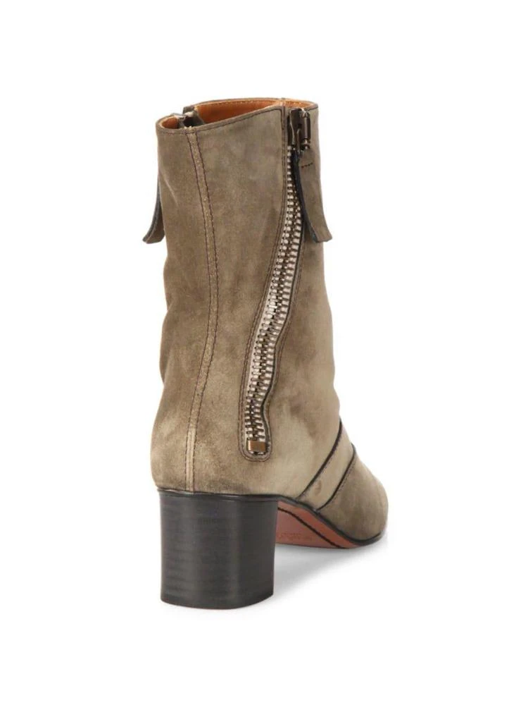 Chloé Lexie Suede Block Heel Boots 2