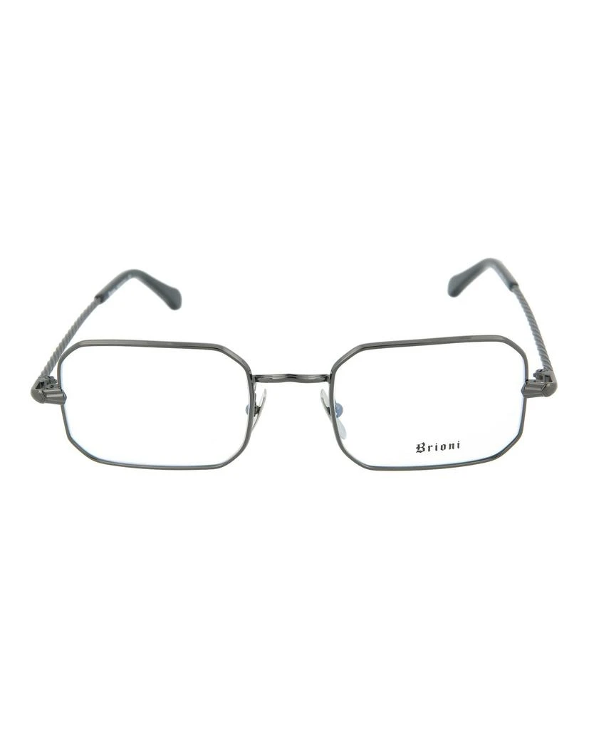 Brioni Square-Frame Metal Optical Frames 1