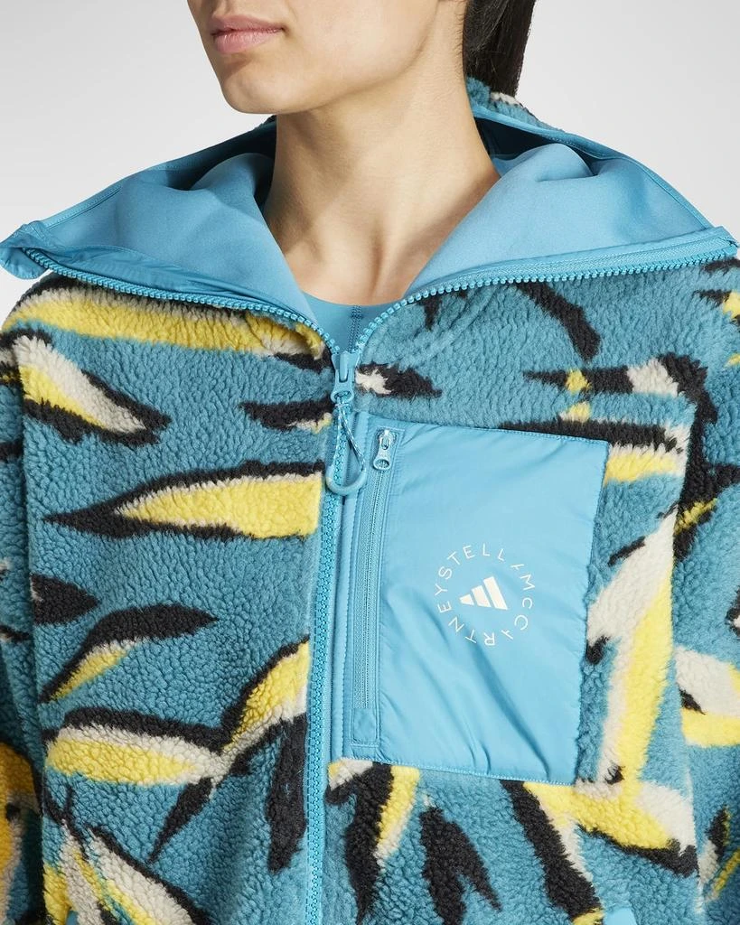 Adidas Jacquard Fleece Jacket 4