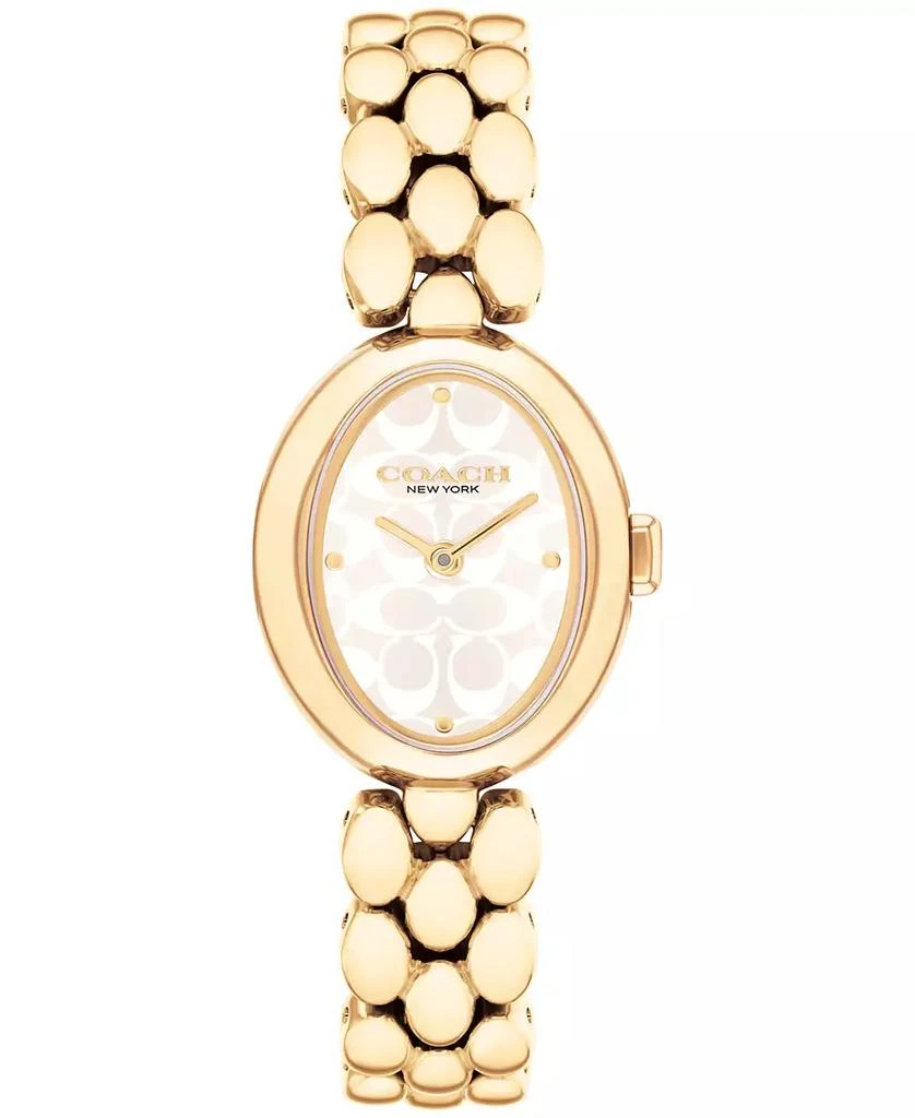 Coach Women's Gold Sammy Stainless Steel Watch 22.5mm 1