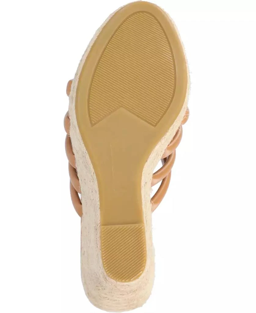 Journee Collection Women's Cynthie Platform Wedge Sandals 5