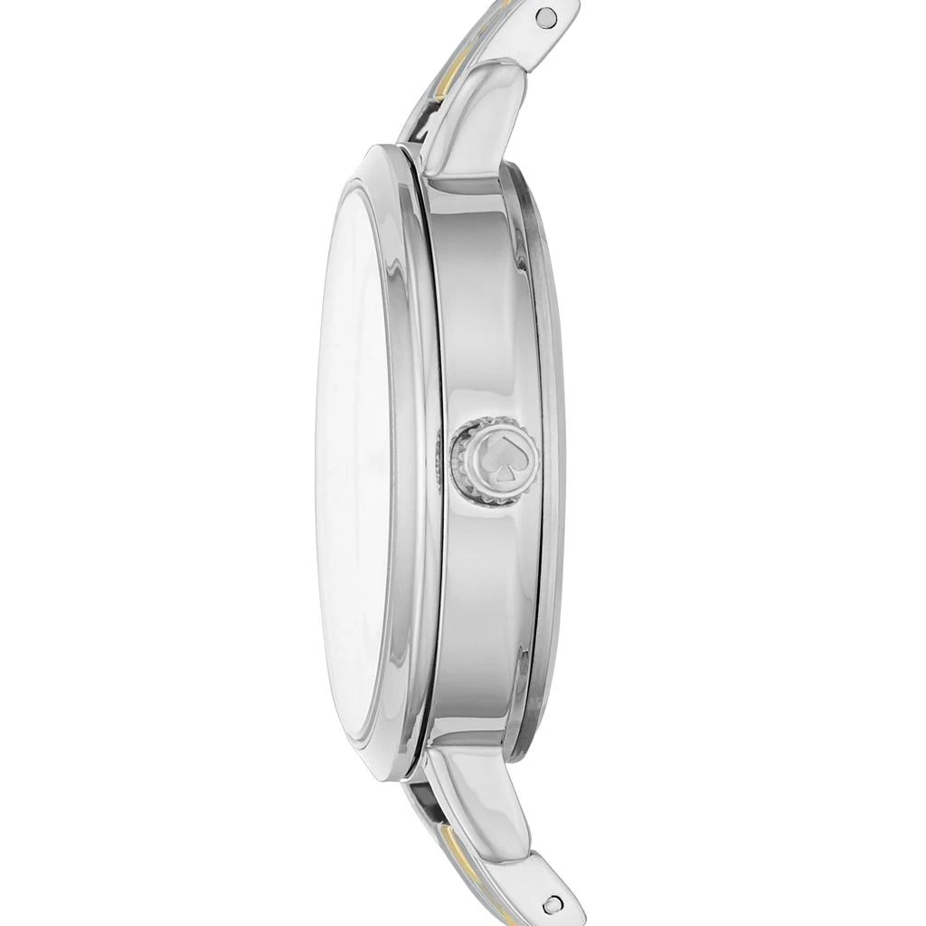 Kate Spade Women's Metro Three-Hand, Silver-Tone Alloy Watch 2