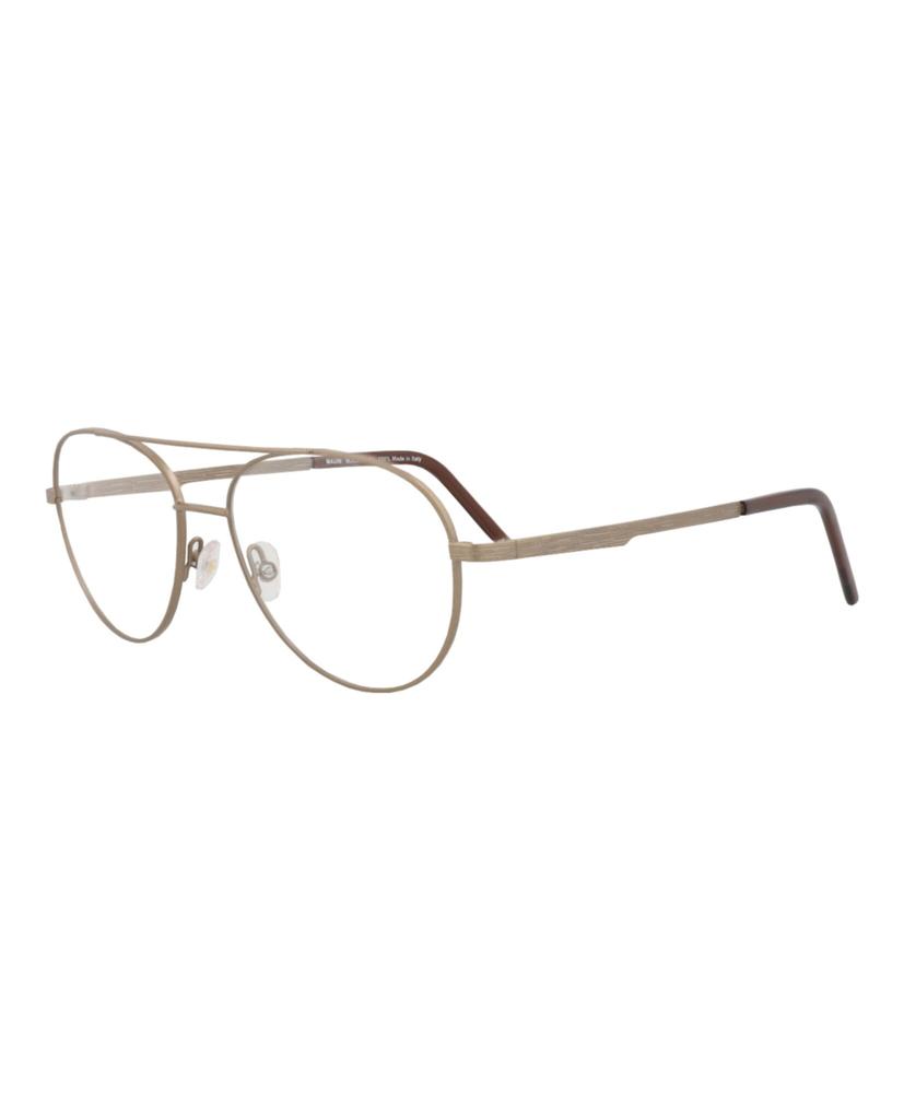 Maui Jim Aviator-Frame Stainless Steel Optical Frames