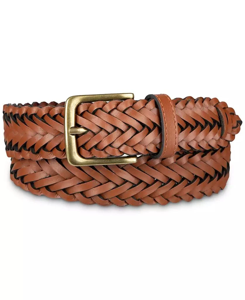Club Room Luxury Men's Braided Belt, Created for Macy's 1