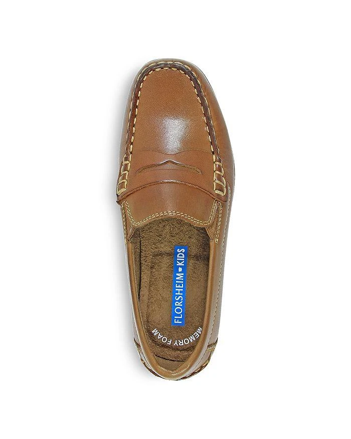 Florsheim Boys' Jasper Leather Driver Slip On Loafers - Toddler, Little Kid, Big Kid 2