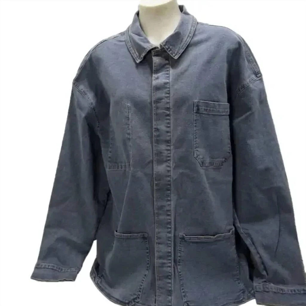 Unison Clothing Unison Clothing - Women
s Oversized Denim Shirt Jacket