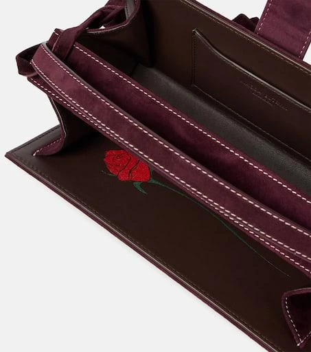 Magda Butrym Apolonia Small suede clutch 3