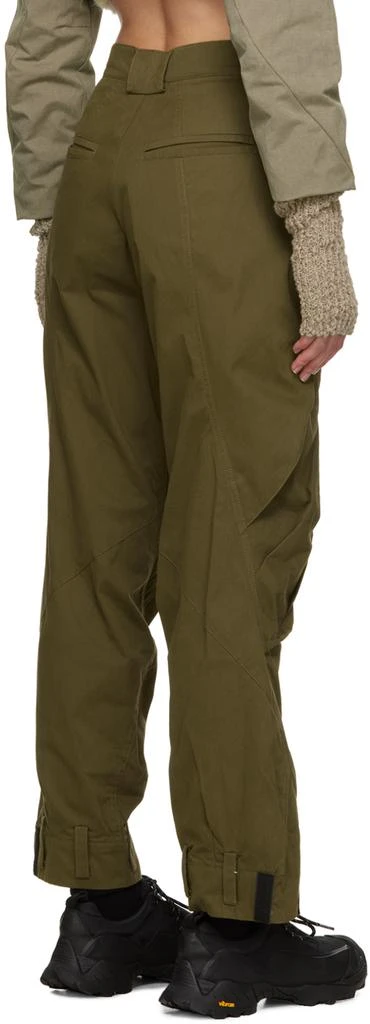 Hyein Seo Khaki Cargo Trousers 3