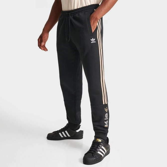 ADIDAS Men's adidas Originals Sticker Fleece Jogger Pants 1