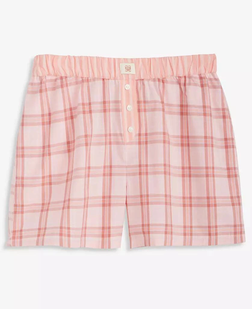 State of Day Women
s Rest Plaid Poplin Pajama Boxer Shorts, Macy
s Exclusive 4