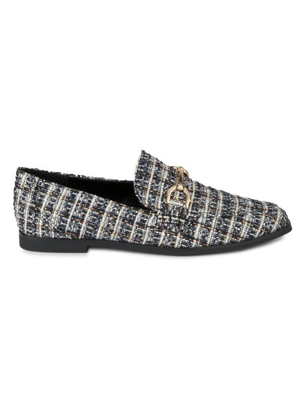 Rachel Roy Lori Tweed Bit Loafers