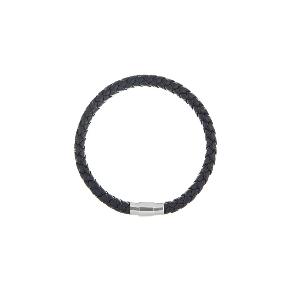 Orelia & Joe Navy Leather Cord Bracelet 1