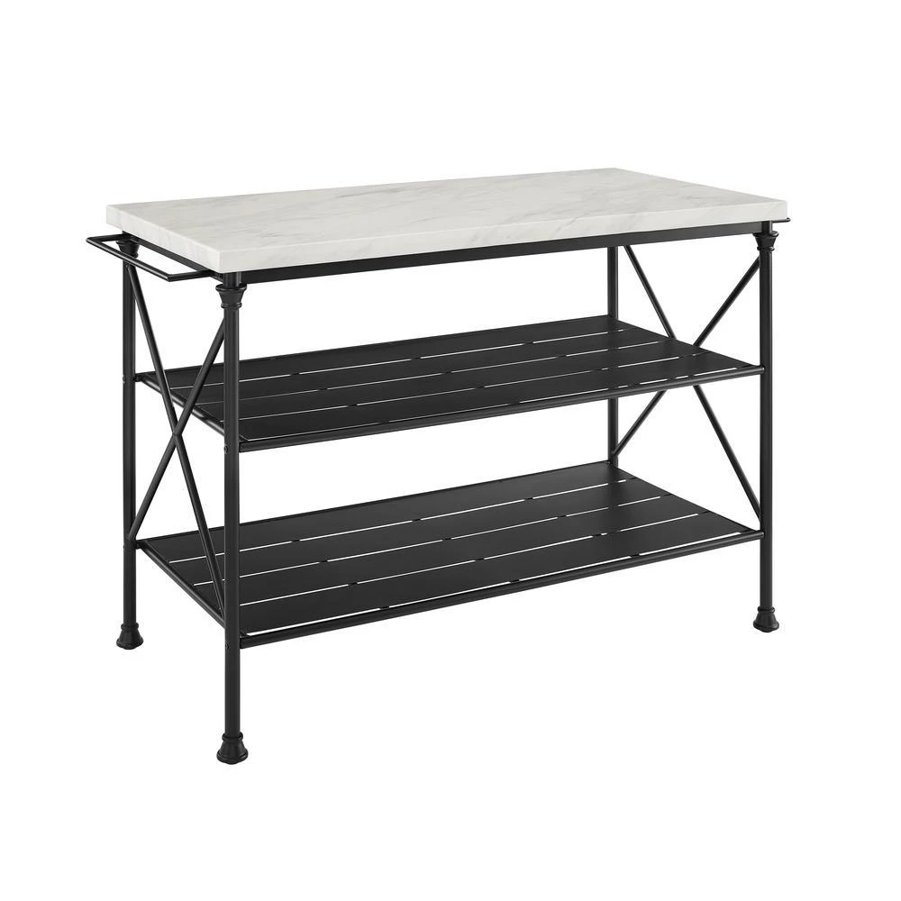 Madeleine Kitchen Island Matte Black – On Sale Now with Up to 3% Off ...