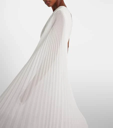 Max Mara Bridal Lorena chiffon and cady gown 5