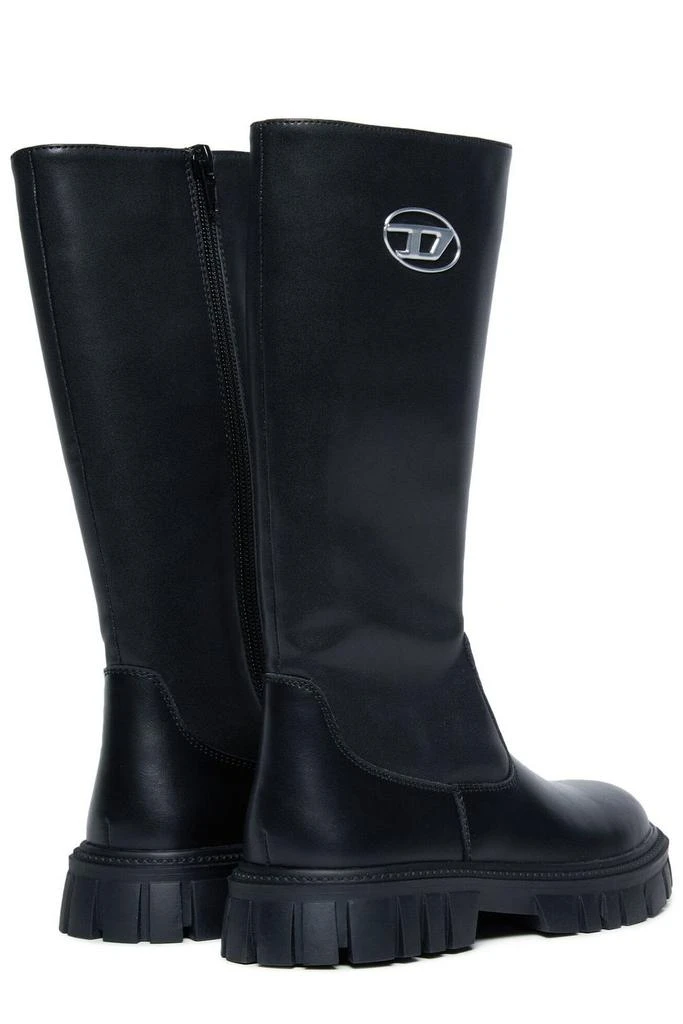 Diesel Diesel Kids Oval D Logo Rain Boots 3