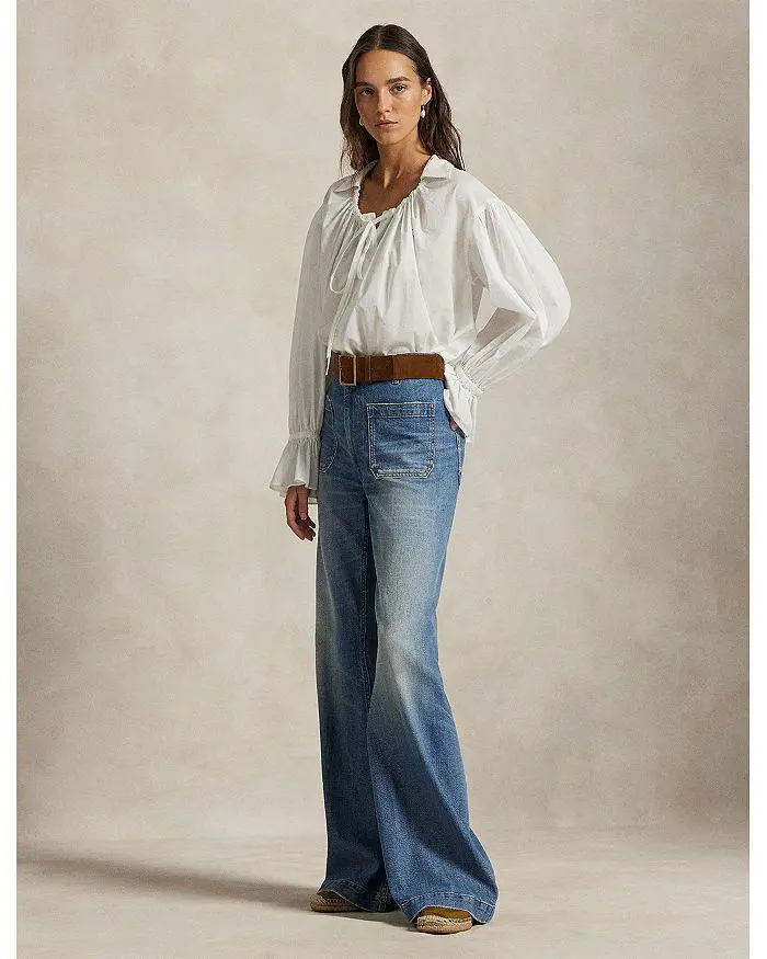 Ralph Lauren High Rise Bootcut Jeans in Arlit Wash 2