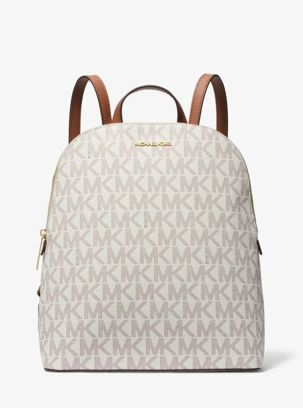 michael_kors Cindy Large Signature Logo Backpack 1