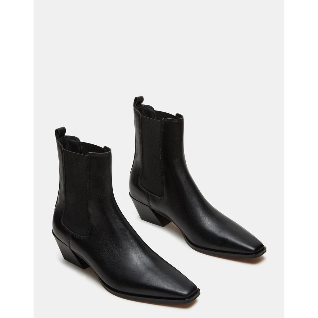 Steve Madden Evan Black Leather 2