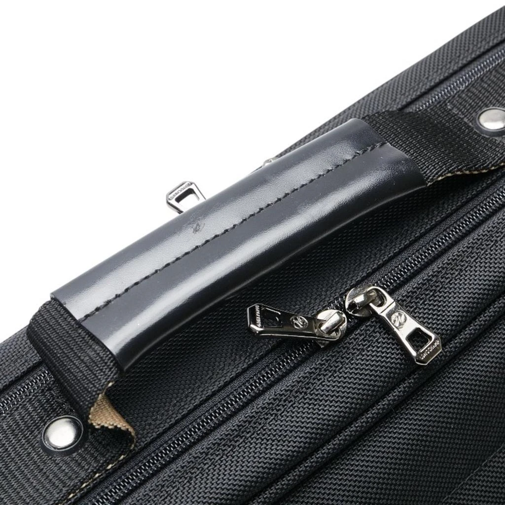 Longchamp Canvas Leather Briefcase (Pre-Owned) 4