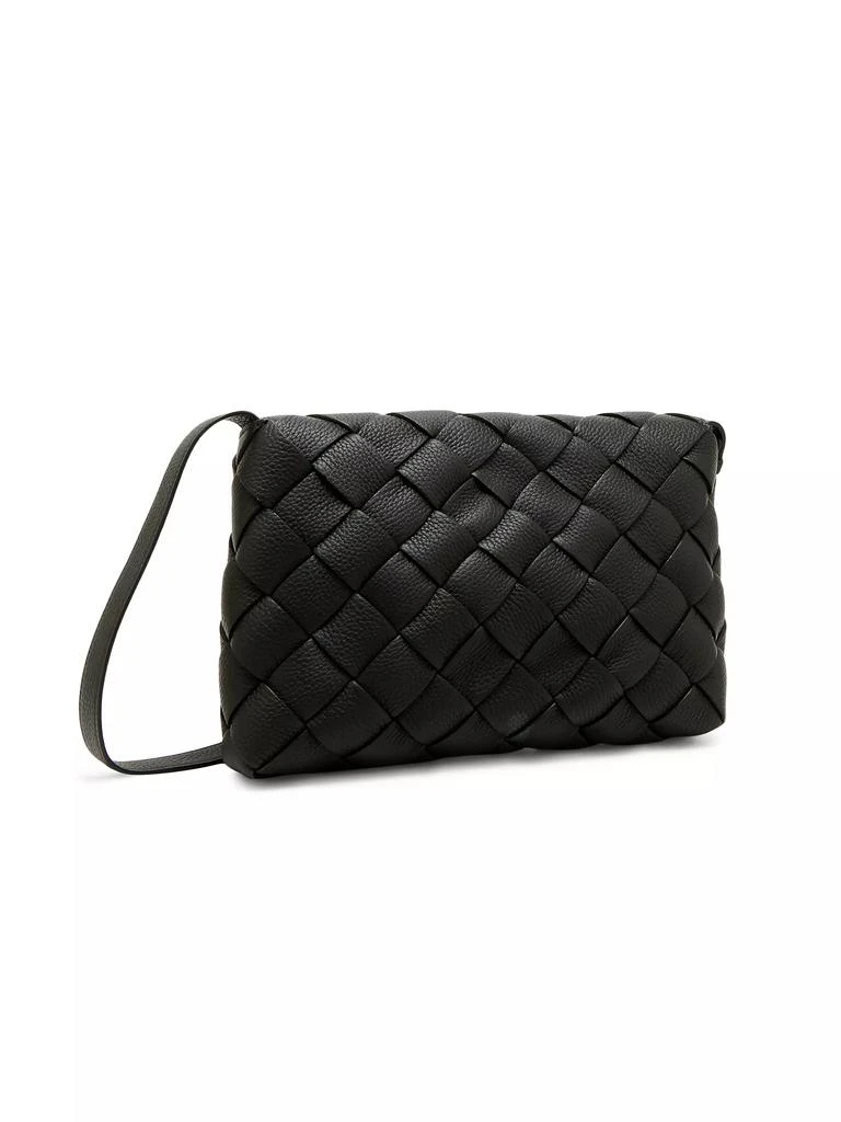 Bottega Veneta Small Diagonal Intreccio Leather Messenger Bag 4