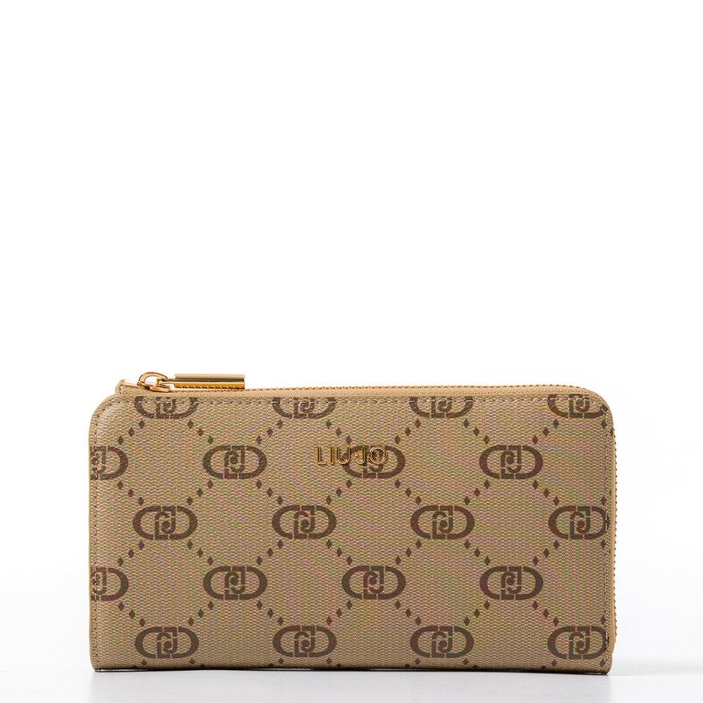 LIU •JO Liu Jo Logo-Printed Zipped Wallet
