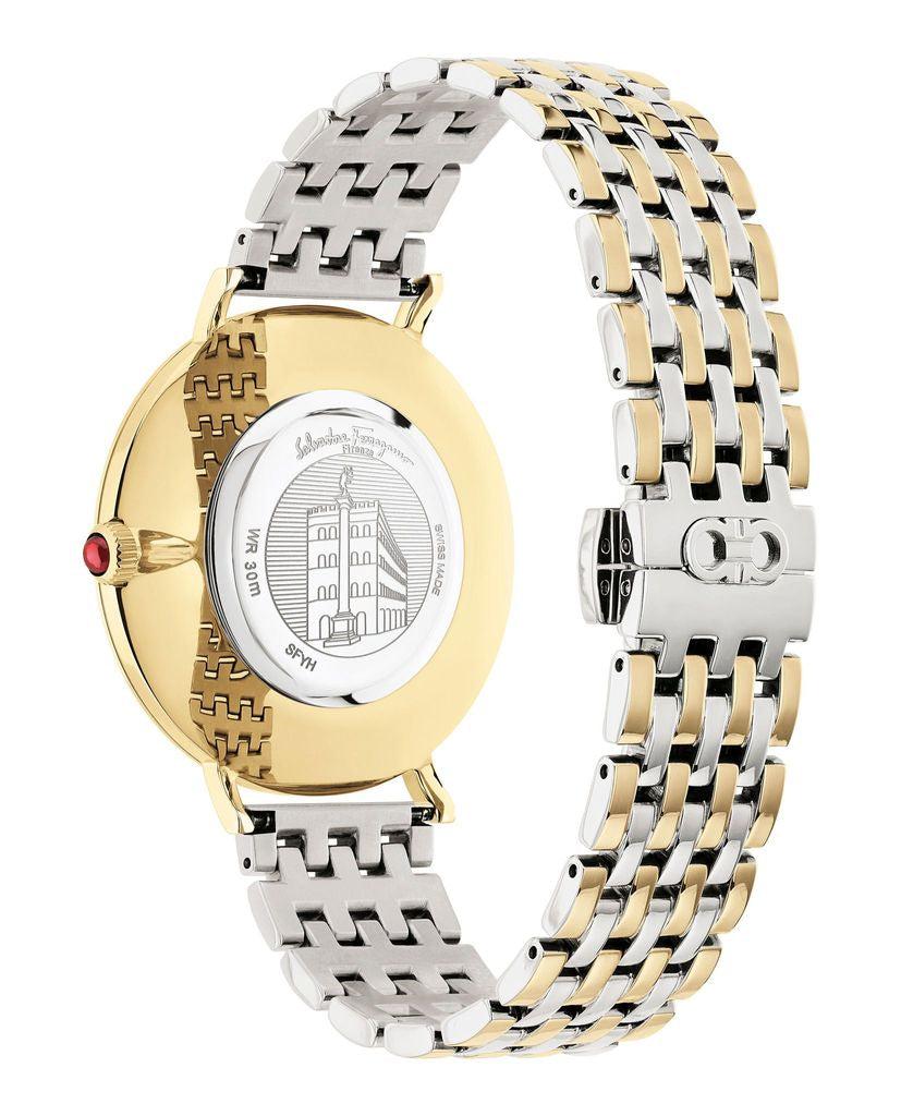 Salvatore Ferragamo Ferragamo Logomania Mother of Pearl Watch