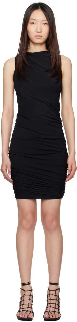 knee length dresses for ladies RICK OWENS STRAPLESS PRONGED CUTOUT MINIDRESS – TheLuxeLend