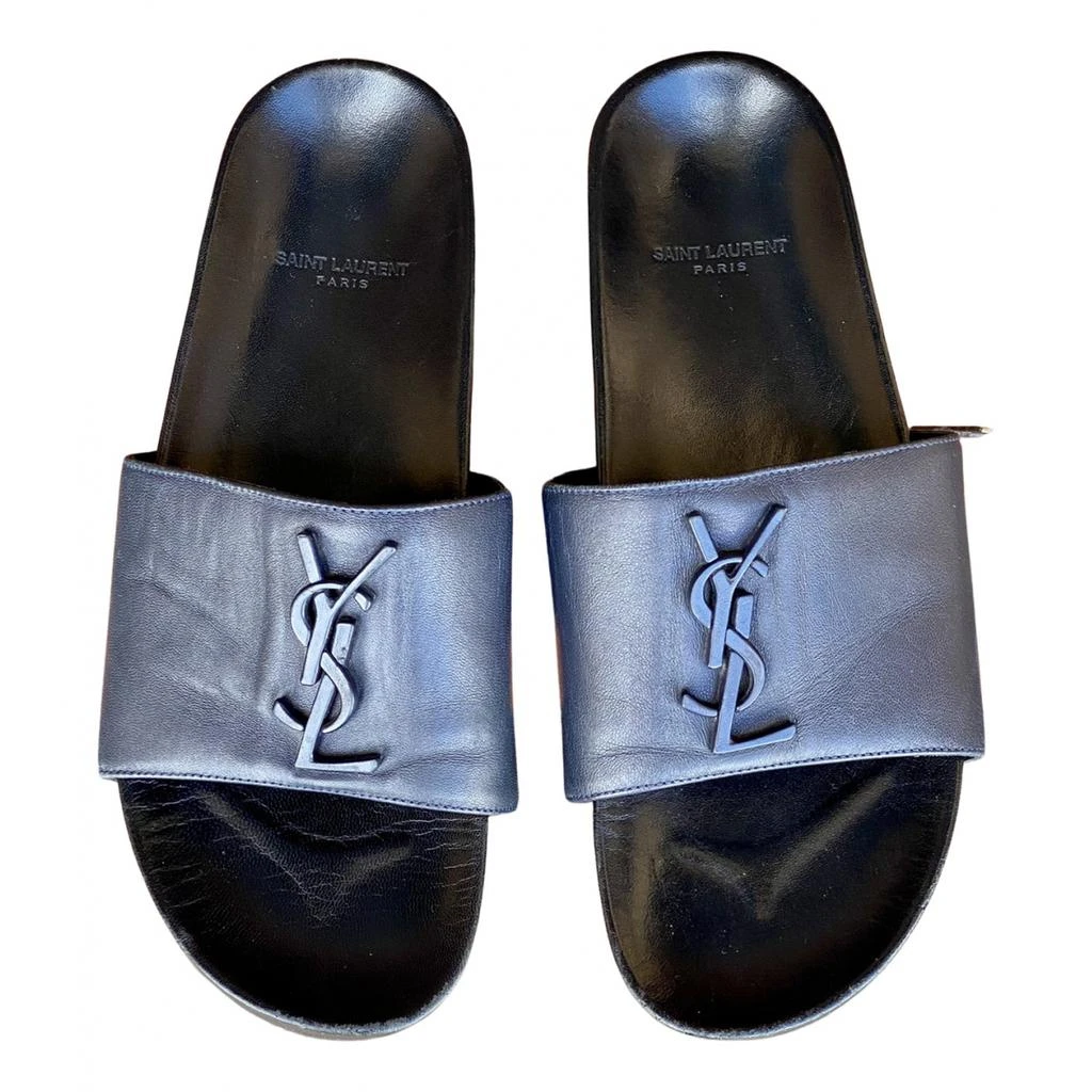 Yves Saint Laurent Yves Saint Laurent Leather flip flops 1