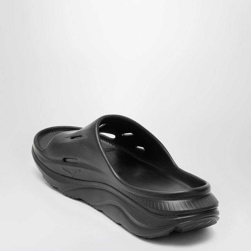 Hoka One One Black Ora Recovery Slide 3 - Sandals - BeyondStyle