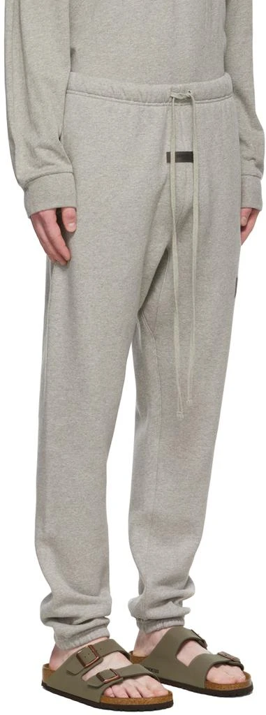Essentials Gray Cotton Lounge Pants 2