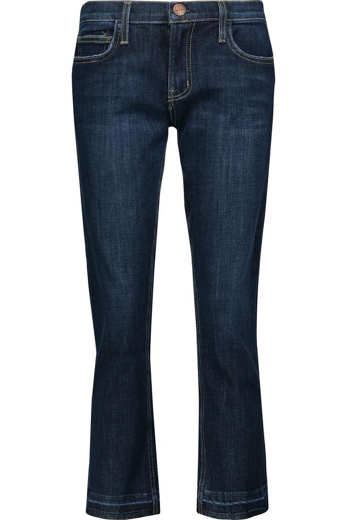 Current Elliott The Cropped mid-rise skinny jeans